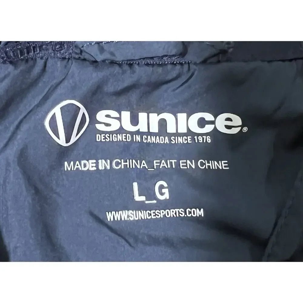 Sunice Women’s Size L Midnight Blue Wind Vest NWOT